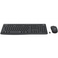 Logitech MK295 Silent trådlöst tangentbord & mus black