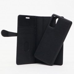 Buffalo Magnetiskt 2-i-1 Plånboksfodral i läder till Samsung Galaxy S20