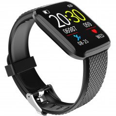 Denver Smartwatch med fitnessfunktioner, puls- och blodtrycksmätare
