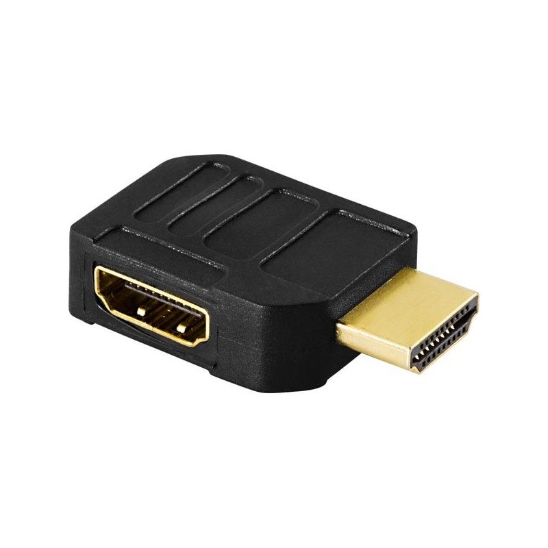 Vinklad HDMI-adapter Vinklad HDMI-adapter
