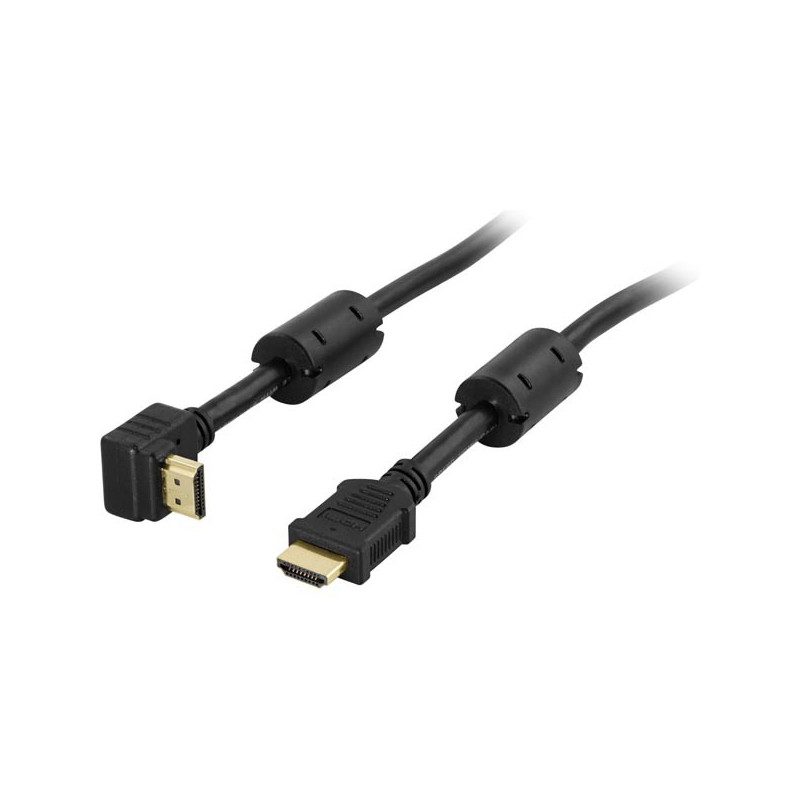 Vinklad HDMI-kabel Skärmkabel & skärmadapter - Vinklad HDMI-kabel