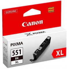 Skrivare/Printer tillbehör - XL Bläckpatron CANON CLI-551XL för Pixma svart