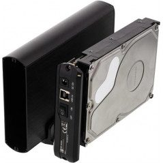 Kabinett för hårddisk - USB 3.0-kabinett för intern 3.5" SATA-hårddisk
