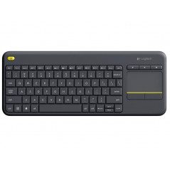 HTPC-tangentbord - Logitech K400 Plus trådlöst mediatangentbord