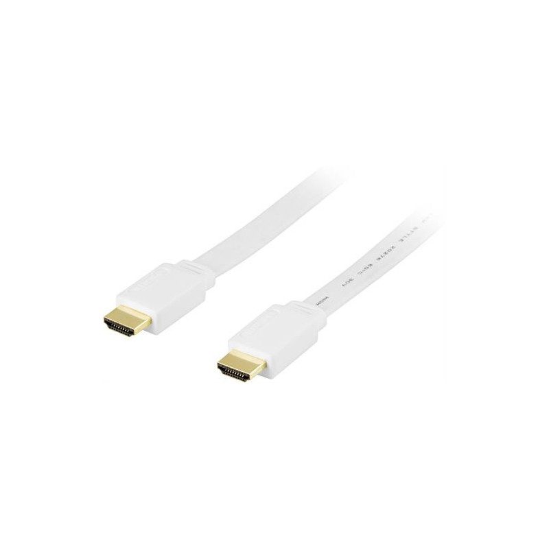 Skärmkabel & skärmadapter - Platt HDMI-kabel i flera längder