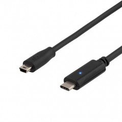 USB-C till miniUSB-kabel