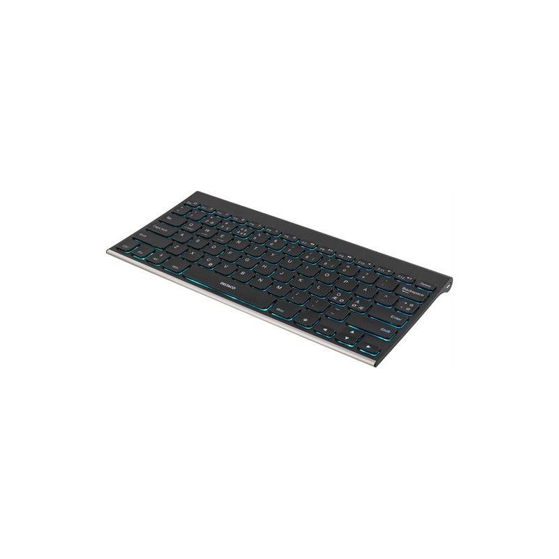 Tangentbord till surfplatta - Deltaco bakgrundsbelyst bluetooth-tangentbord i miniformat