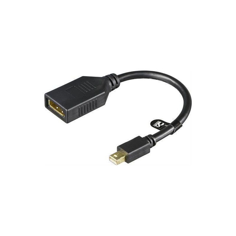 Skärmkabel & skärmadapter - DisplayPort till MiniDisplayPort-adapter med ljud