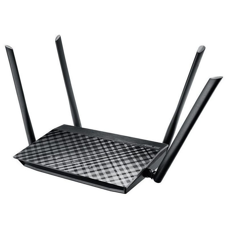 Router 450+ Mbps - Asus RT-AC1200 trådlös dual band AC-router