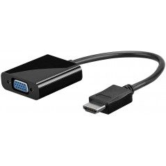 Skärmkabel & skärmadapter - HDMI till VGA-adapter
