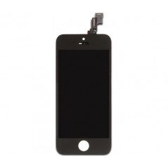 Erstatningsskærm til iPhone 5C (sort)