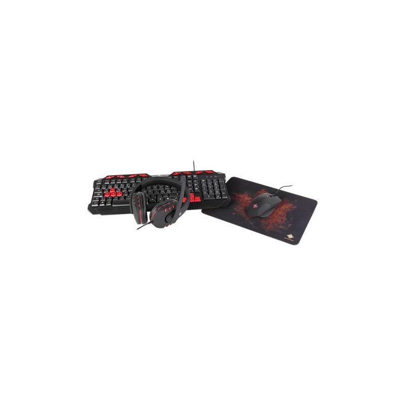Paket tangentbord & mus gaming - Deltaco gaming-kit 4-i-1