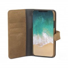Plånboksfodral i läder till Apple iPhone X/XS