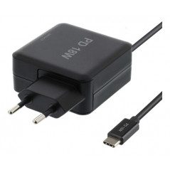 Deltaco USB-C-strømforsyning 18W til laptops