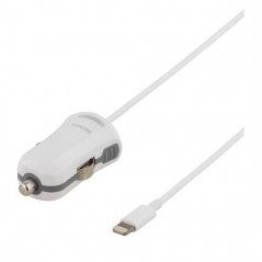 Laddare och kablar - Billaddare med MFi-godkänd Lightning-kabel