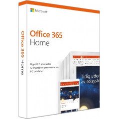 Microsoft Office 365 Family til 6 computere i 1 år