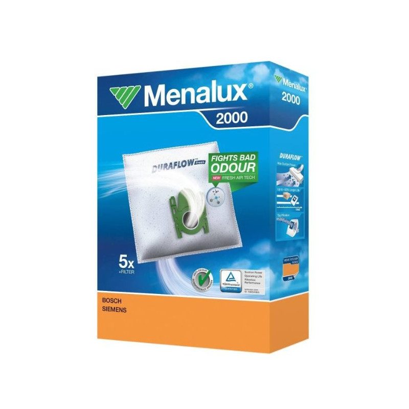 Dammsugare - Menalux 2000 dammsugarpåsar till Bosch och Siemens