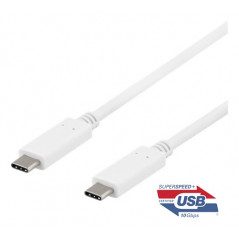 Datortillbehör - USB-C till USB-C-kabel (gen 2) upptill 100W 5A E-marked