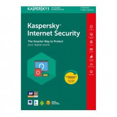 Kaspersky Internet Security til 3 brugere i 1 år