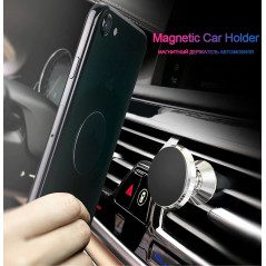 Mobilhållare - Magnetisk mobilhållare för bilens ventialtionsgaller
