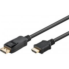 DisplayPort till HDMI-kabel Guldpläterad