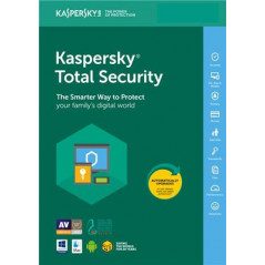 Kaspersky Total Security med 3 enheter i 1 år