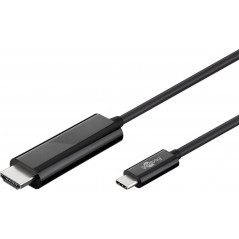 Skärmkabel & skärmadapter - USB-C till HDMI-kabel 1.8m (4k 60 Hz)