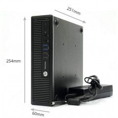 Stationär dator begagnad - HP Elitedesk 800 G1 USDT i5 8GB 500HDD (beg)