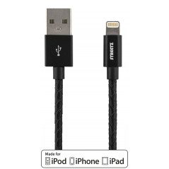Designad MFi-godkänd USB till Lightning iPhone-laddkabel 1m