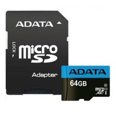 Adata 64 GB microSDHC + SDHC (Class 10)