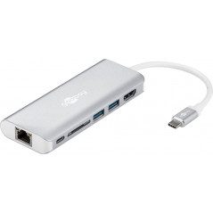 USB-C Multiport adapter til HDMI, USB-C og 2x USB