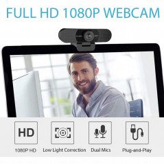 Emeet C960 HD Webcam i Full-HD med 2st mikrofoner