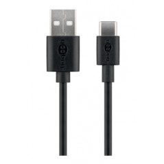 USB-C till USB-kabel i flera längder