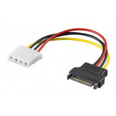 4-pin molex till SATA strömkabel